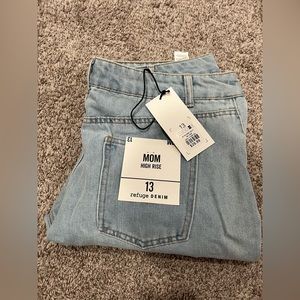 High rise mom jeans